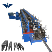 YUFA 2021 Solar mounting bracket roll forming machine/Solar Energy Bracket Rack Cold Roll Forming Machine